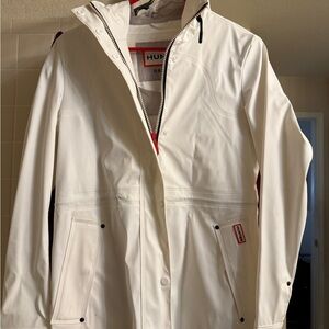 Hunter Women's Cream  Raincoat
